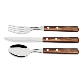 (Tramontana) Tramontana Walnut Polywood Dessert 3-Piece Set / (트라몬타나)트라몬티나 월넛 폴리우드 디저트 3종세트