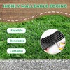 HIRALIY Corrugated Metal Garden Edging 6" x 20Ft, Landscape Sturdy