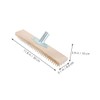 IWOWHERO 2pcs Deck Brush for Efficient Moss and Grass Removal
