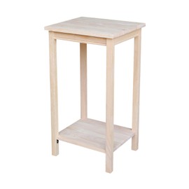 International Concepts Portman Accent Table, Unfinished