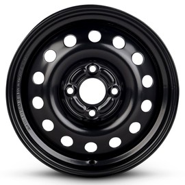 For 2011-2019 Ford Fiesta 15 Inch Painted Black Rim - OE Direct Replacement - Road Ready Car Wheel