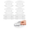 RAMGLYO Car Door Handle Protection Film, Pack of 8 Transparent