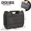DOWELL Tool Set Tool Kit 62PCS Homeowner Tool Set Wrench