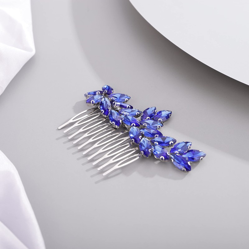 Chargances Peineta Para El Pelo Con Diamantes De Imitación Para