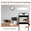 UTCG Automatic Dog Feeder with Camera: 8L/33 Cups 5G WiFi