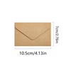 60 Pcs/Set Mini Kraft Envelopes Brown Kraft Paper Envelopes Kraft