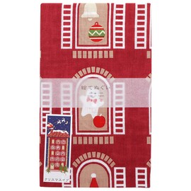 Hamamonyo Picture Tenugui Christmas Eve