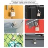 Fingerprint Padlock IPX2 Waterproof Smart Keyless Biometric Thumbprint Lock for