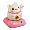 Solar Maru Happy Maneki Cat Cherry Blossom