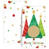 50 Pieces Christmas Scratch Off Cards Stickers Christmas Party Games