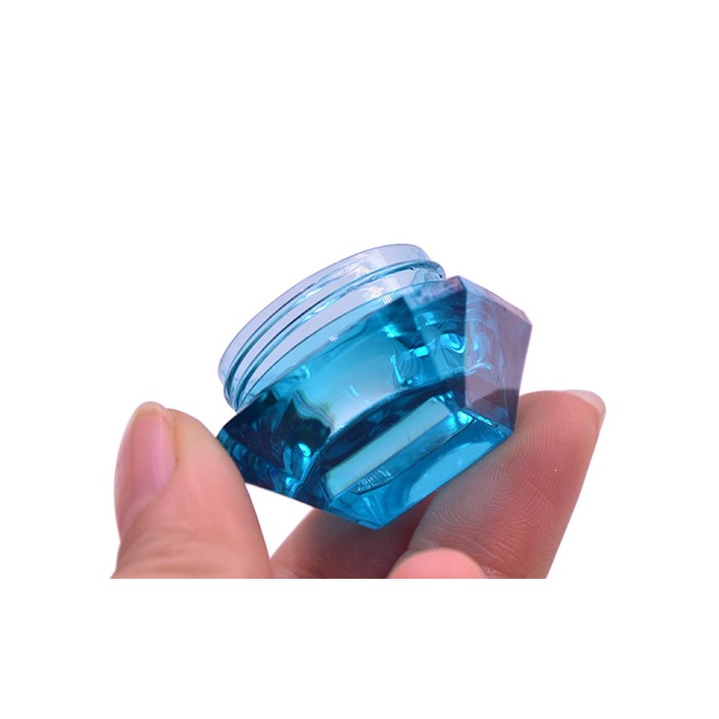 Wowlife 60Pcs 5 Gram/5 ML Cosmetic Sample Empty Container Diamond
