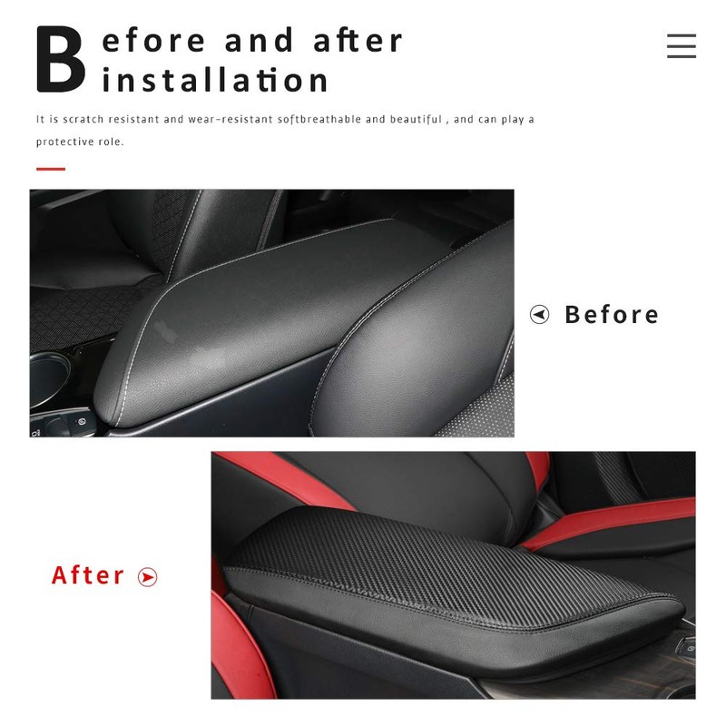 INTGET Car Center Console Armrest Cover for Toyota Camry Accessories