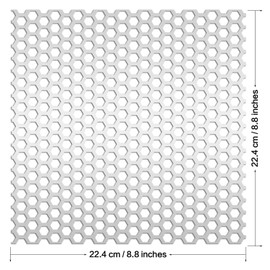 Sunshane 2 Pack Dryer Vent Grill Bird Guard Insert Stop Birds Nesting in Bathroom Exhaust Vent and Dryer Vent, 3 Inch to 8 Inch
