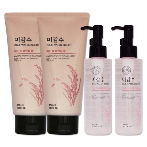 1+1 The Face Shop Migamsu Cleansing Foam 300ml/Cleansing Oil /