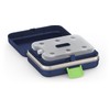 THERMOS Kids Freestyle Food Storage Lunch Kit, Navy