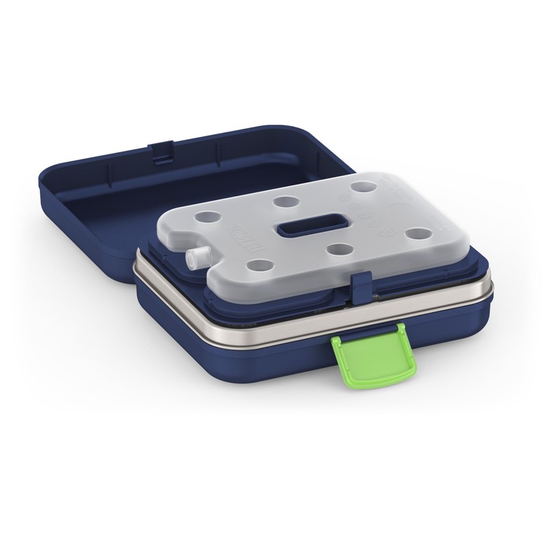 THERMOS Kids Freestyle Food Storage Lunch Kit, Navy