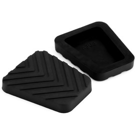 2x Car Pedal Rubber Covers – Brake and Clutch Pedal Pads – Compatible with Accent, Tucson, Tiburon, Elantra, Genesis Coupe – OE: 3282536000 – High-Strength and Durable