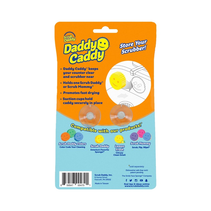 Scrub Daddy Daddy Caddy Sponge Holder for Kitchen Sink -