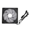 ARGB Chassis Fan 140x140x25mm Synchronized Light Quiet Heat Dissipation Cooling