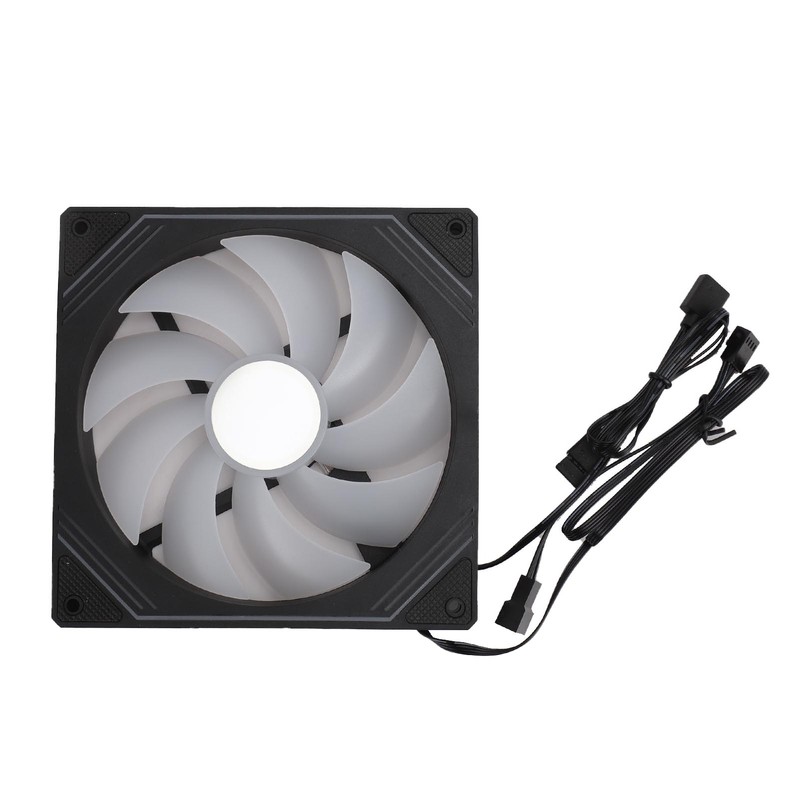 ARGB Chassis Fan 140x140x25mm Synchronized Light Quiet Heat Dissipation Cooling