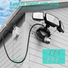 USTELLAR 55W Plug in Motion Sensor Lights Outdoor, Flood Lights