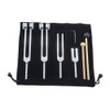 AILIMIAO Tuning Fork Set (128Hz, OM 136.1Hz, MI 528Hz, 4096Hz),