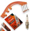 FERRAZZI Kit Cables 9mm + 4 Bujias Iridium platino de