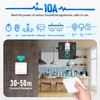 DieseRC Wireless Light Switch, RF Wireless Transmitter Switch and 10A