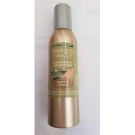 Yankee Candle Concentrated Air Freshener Room Spray, Odor Eliminator for Home, Bathroom, Sage & Citrus, 1.5 Oz (Pack of 1)
