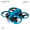 WRAPGRADE Skin Stickers Compatible with DJI Avata 2 (Caribbean Blue)