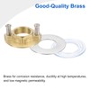 QUARKZMAN Female Thread Hex Nut 3/4 Inch (19mm) Stainless Steel
