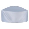 M METERXITY Round Outdoor Fire Pit Cover, 48" x 18"
