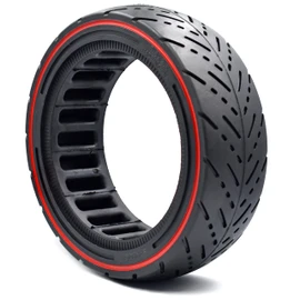 myBESTscooter - 8.5 x 2.5 Inch Solid Tyre Wheel For Dualtron Mini And Speedway Leger, Compatible With Front & Rear Wheel, Puncture-Proof Non-Slip For E-Scooter
