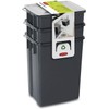CURVER 2 x 10L + 6L Wheelie Bins - Multi-Colour