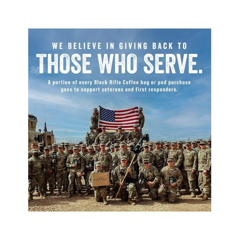 Black Rifle Coffee Company Light Roast K Cups - Single