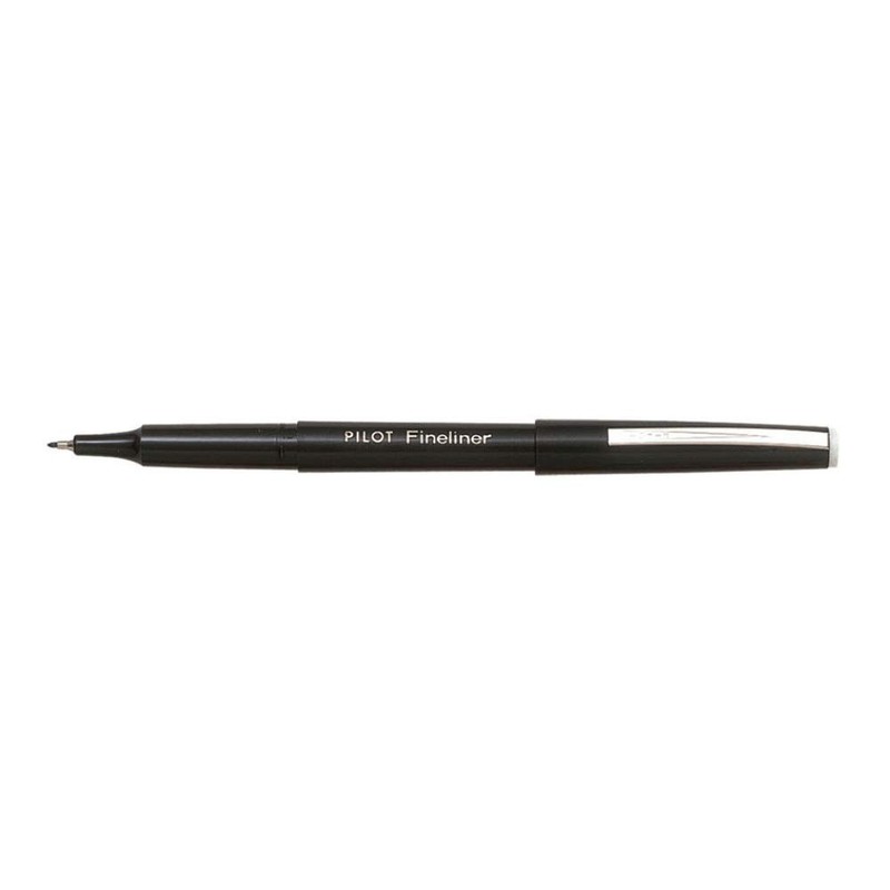 Pilot Extra Fine Fine 0.4mm Black Fineliner Pen (Pack of