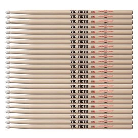 Vic Firth American Classic 5BN Drumsticks - Pack of 12 Pairs