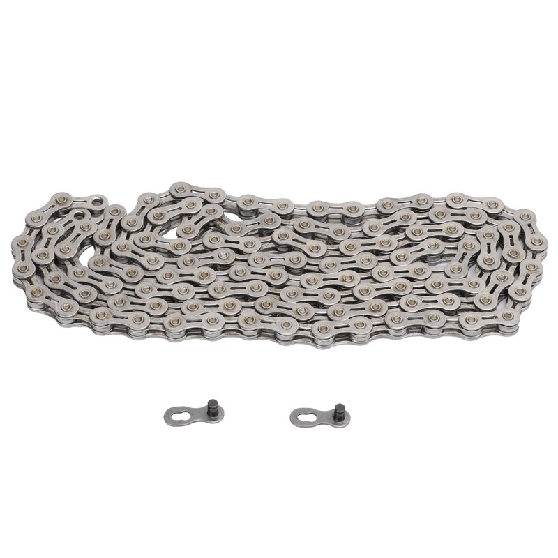 WAKE Bicycle 9 Speed Electroplated Silver Chain Mountain Road Bike