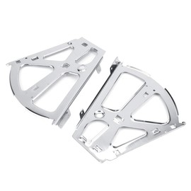 DGTRHTED 2Pcs Stainless Steel Shoes Cabinet Hinges, 2 Layers, Silver, Polished, Cabinet Mount, 2.0 count