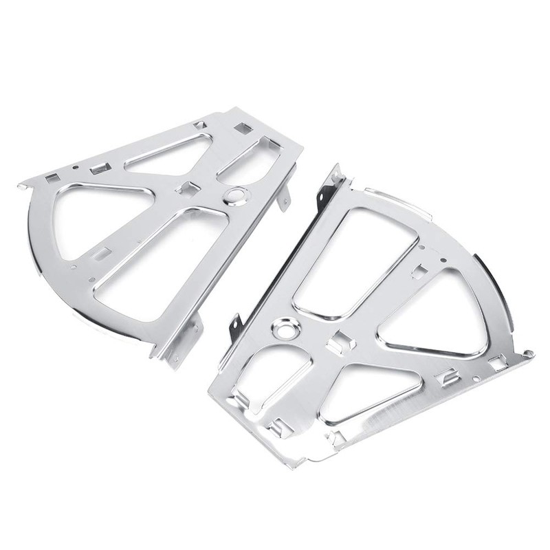 DGTRHTED 2Pcs Stainless Steel Shoes Cabinet Hinges, 2 Layers, Silver,