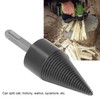 Firewood Bit Cone Wood Splitting Drill Carbon Steel Log Splitter