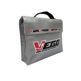 Vego リポバッグ ファイヤープルーフ セーフティ バッグ 240x65x180mm