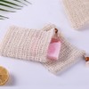 6 Pcs Sisal Soap Bag Soap Saver Pouch Eco Friendly