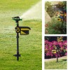 DIFU Repellent Water Sprinkler Spray, Garden Solar Motion Activated Animal