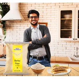 Rani Barley (Jav) Flour 14oz (400g) ~ All Natural | Gluten Friendy | Stone Ground | Vegan | NON-GMO | Kosher | Indian Origin