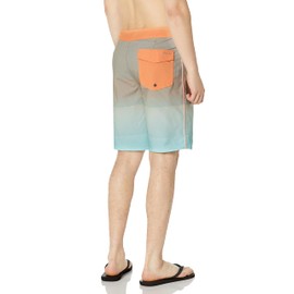 Quiksilver Men's Standard Surfsilk Massive 20 Boardshort Swim Trunk, Cameo Blue, 29