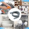 Elyfree Washing Machine Drain Hose, Flexible 23ft Universal Dishwasher Drain
