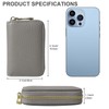 ProChosen Credit Card Holder Wallet,RFID Blocking Small Wallets Genuine Leather
