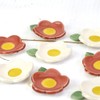 Tatara 030551 Chopsticks Rest, Camellia, Tsubaki Tsubaki, White, Mino Ware,