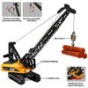NOVAFUSION Construction Crane Toys for Boys,Crawler Cranes Truck Toy with